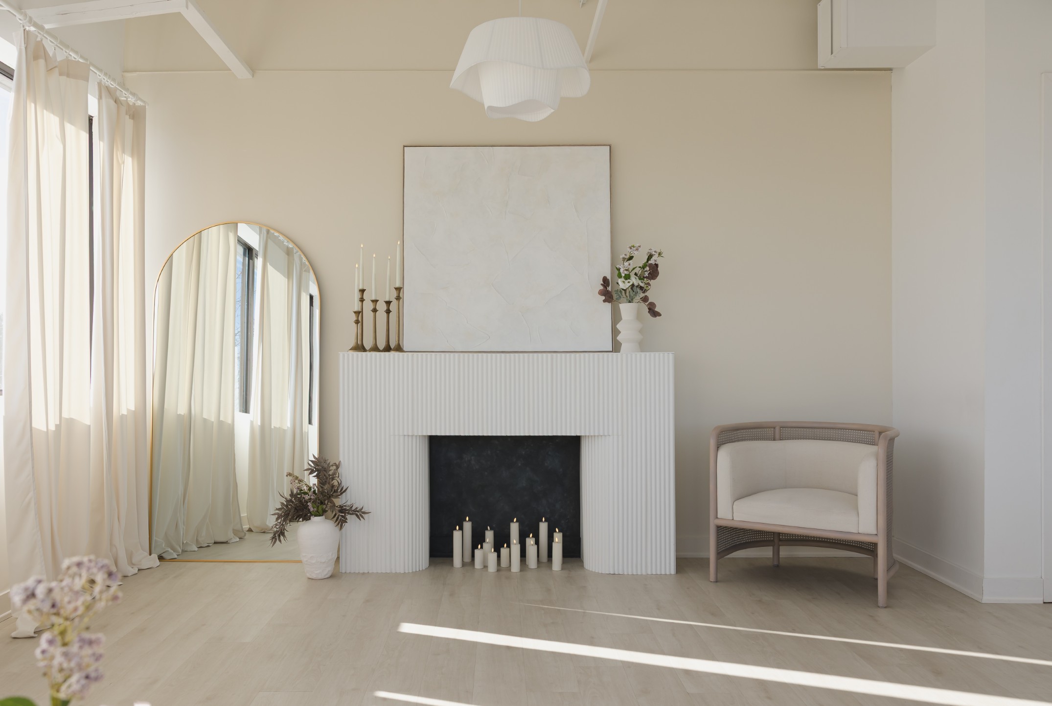 Sandstone Flowing Horizon Sofa