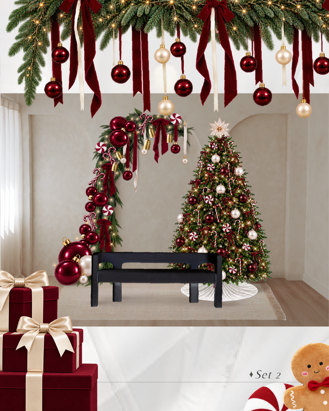 Heirloom Lane Christmas moodboard 3