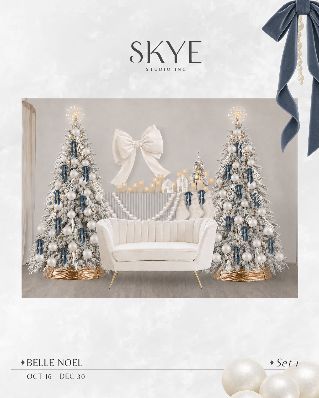 Belle Noël Christmas moodboard 1