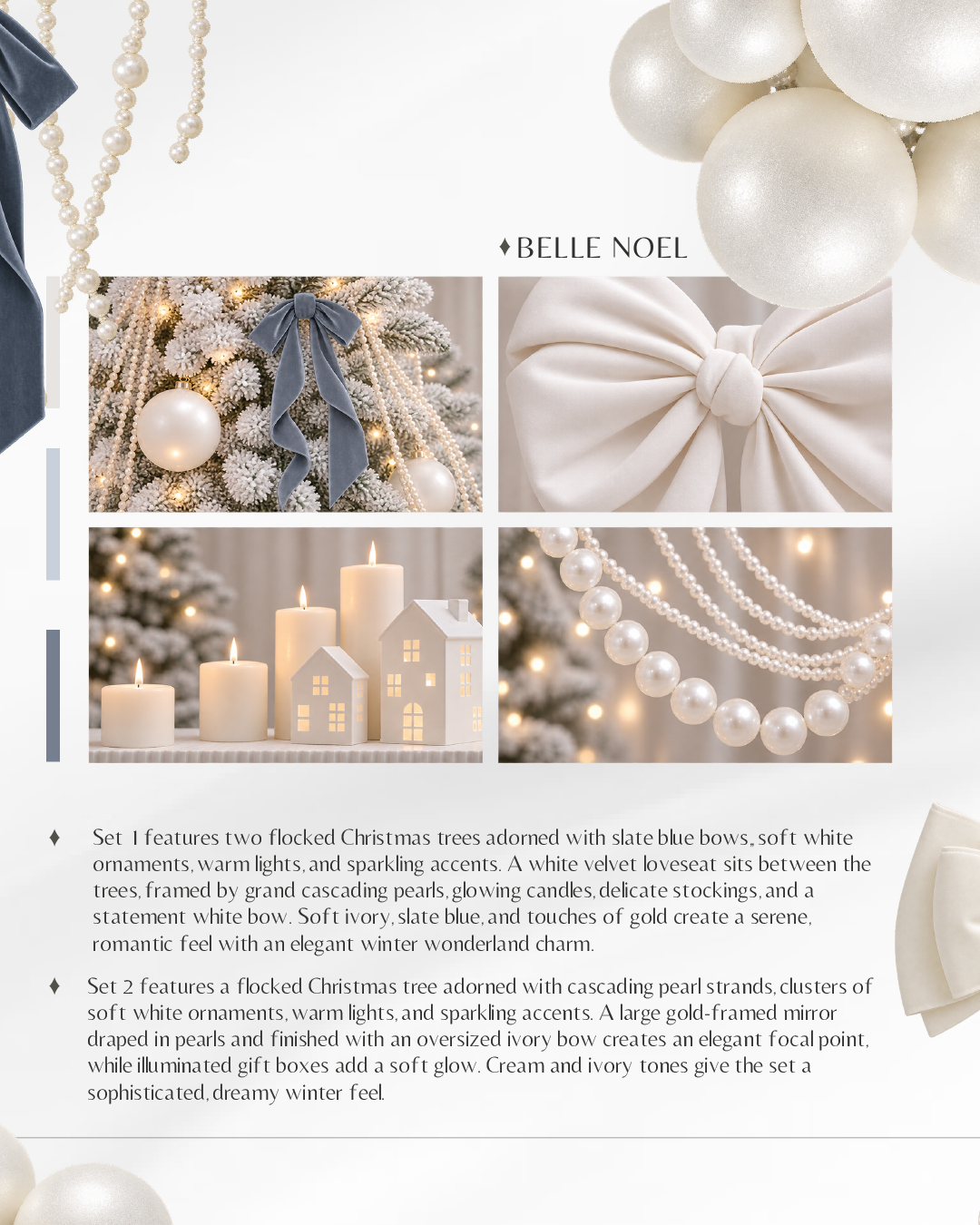 Belle Noël Christmas moodboard 2