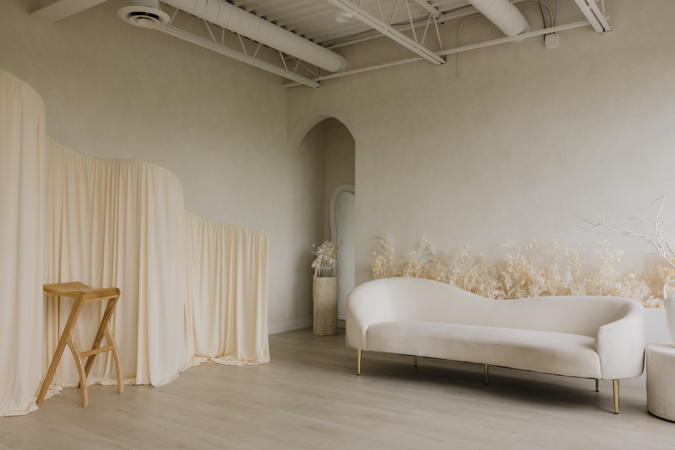 Sandstone empty studio view 1