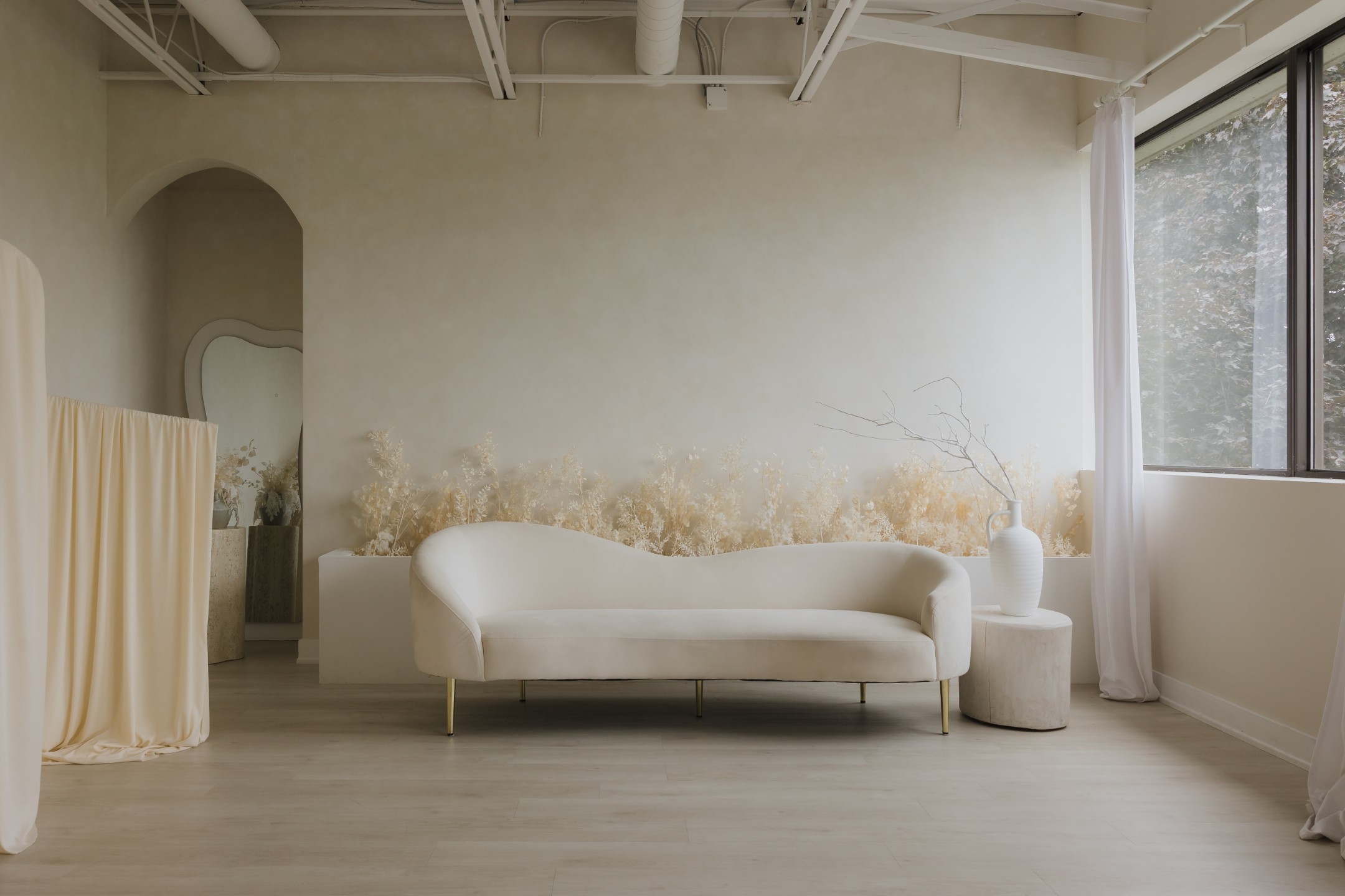 Sandstone empty studio view 6